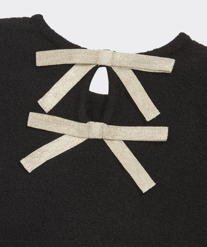 Girls' Bow-Back Sweater