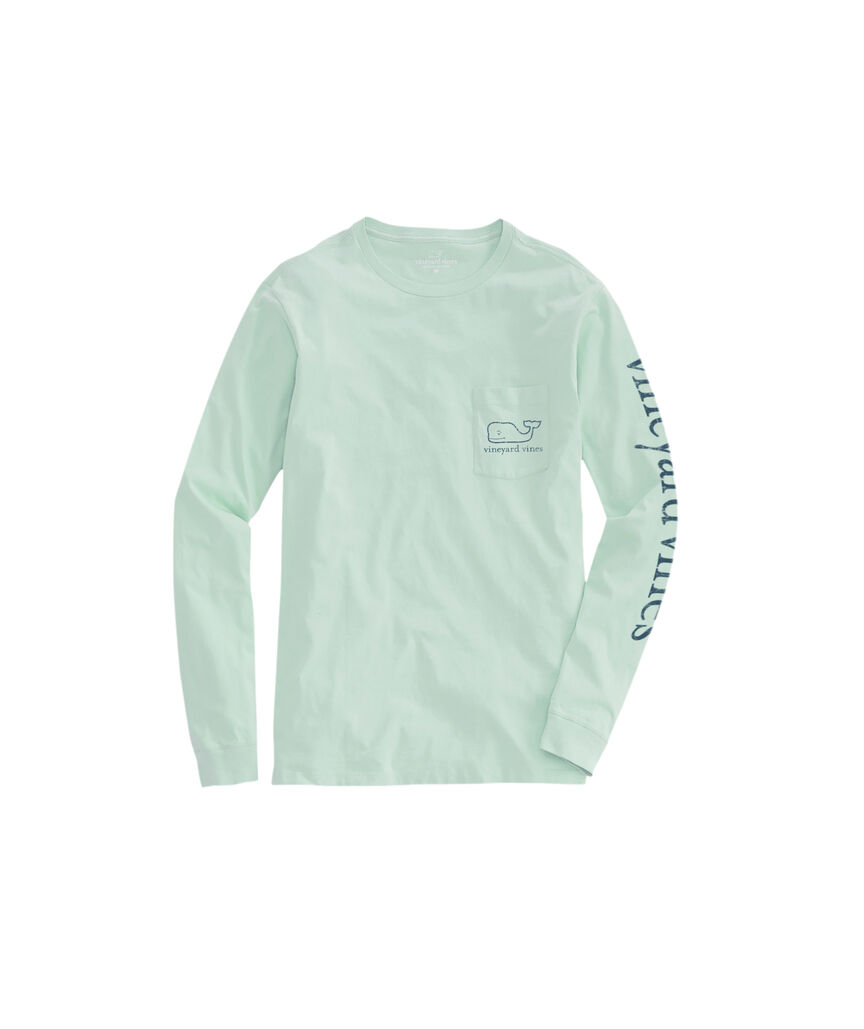 OUTLET Kids' Vintage Whale Long-Sleeve Pocket Tee