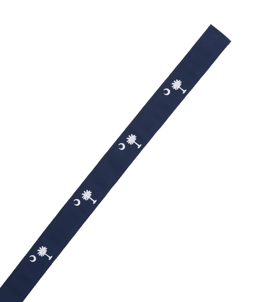 OUTLET Palm and Crescent South Carolina D-Ring Belt