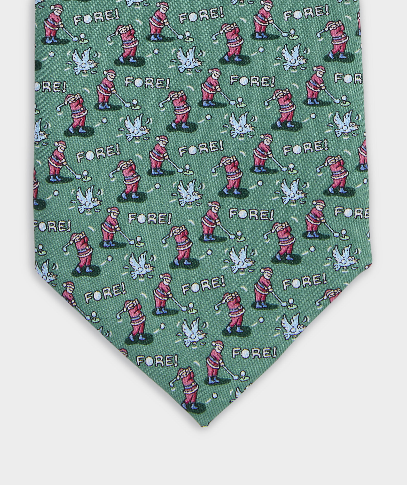 Good Tidings Fore Christmas Silk Tie