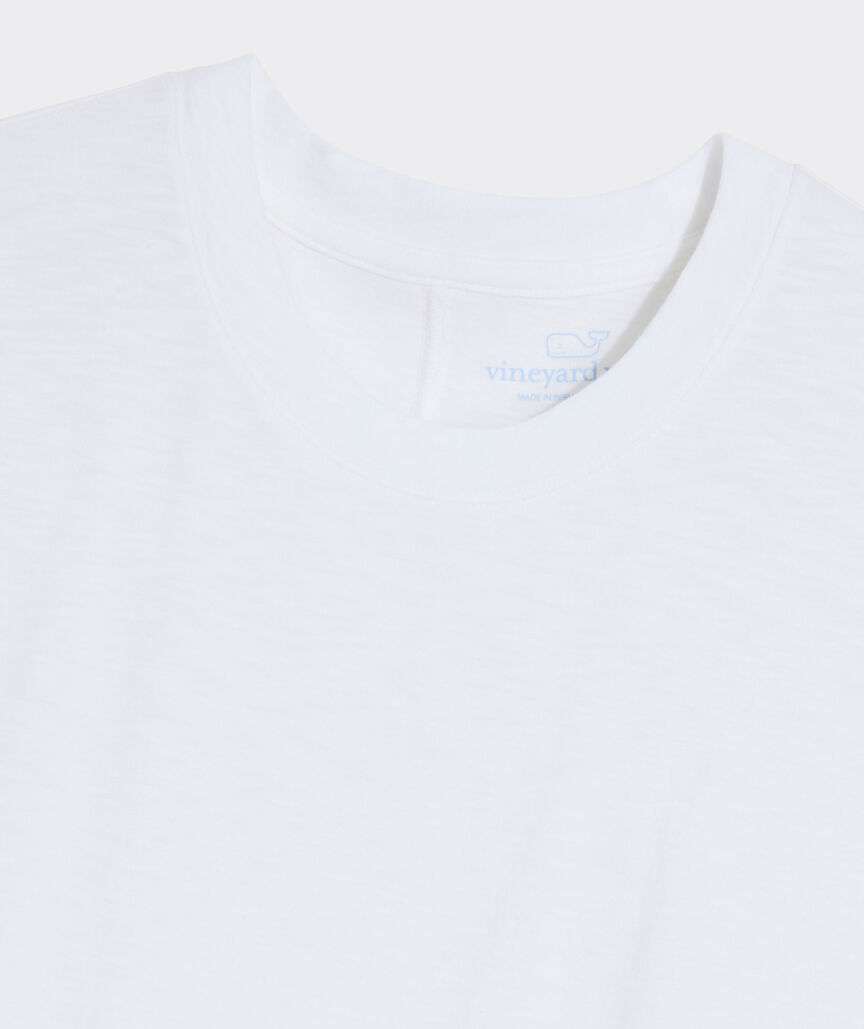 Slub Jersey Pullover Tee