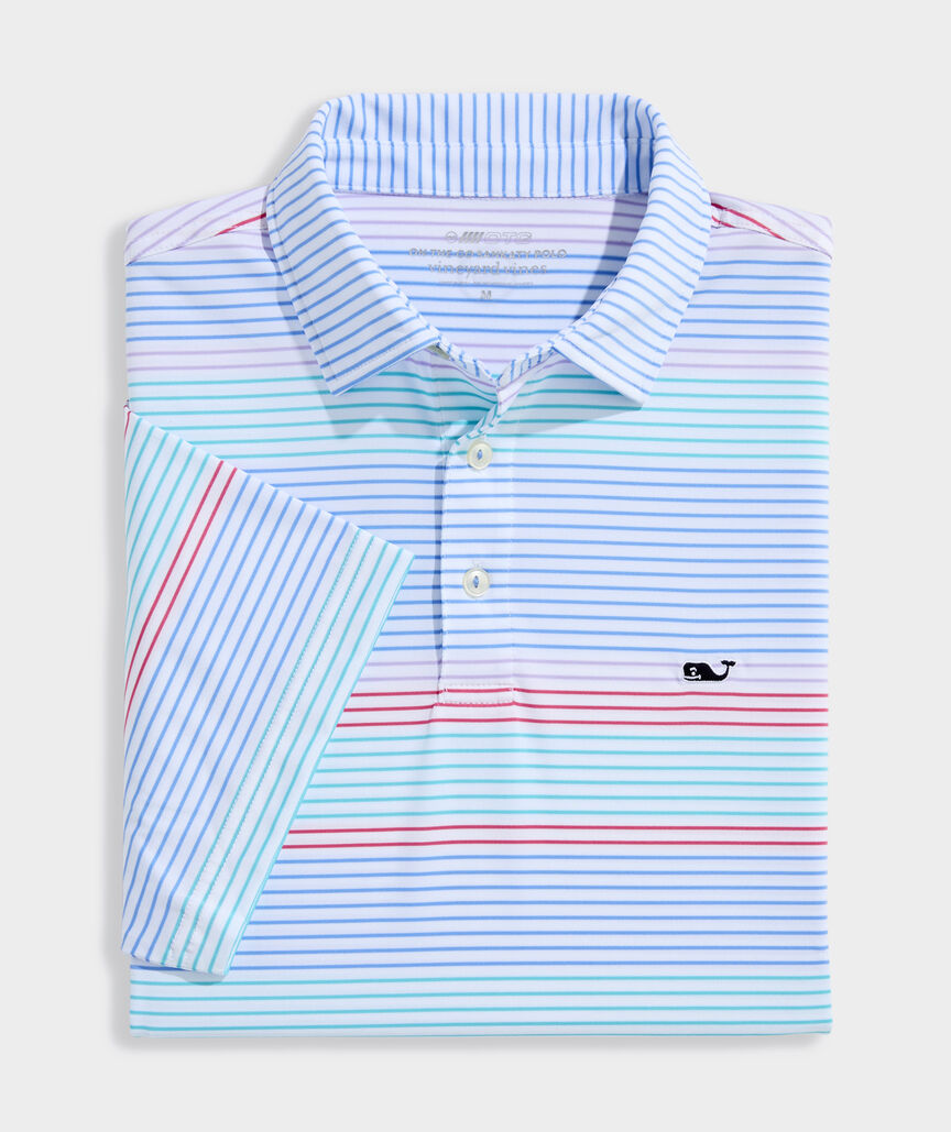 Performance Harborview Stripe Sankaty Polo