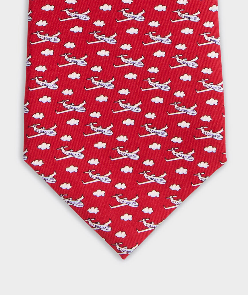 Airplane Printed Tie