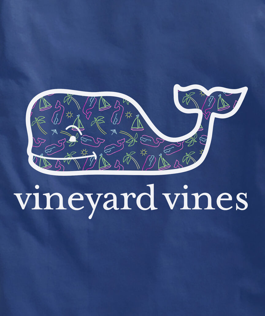 OUTLET Tossed Good Vibes Whale Short-Sleeve Pocket Tee