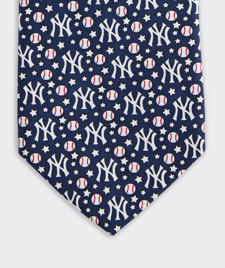 New York Yankees Silk Tie
