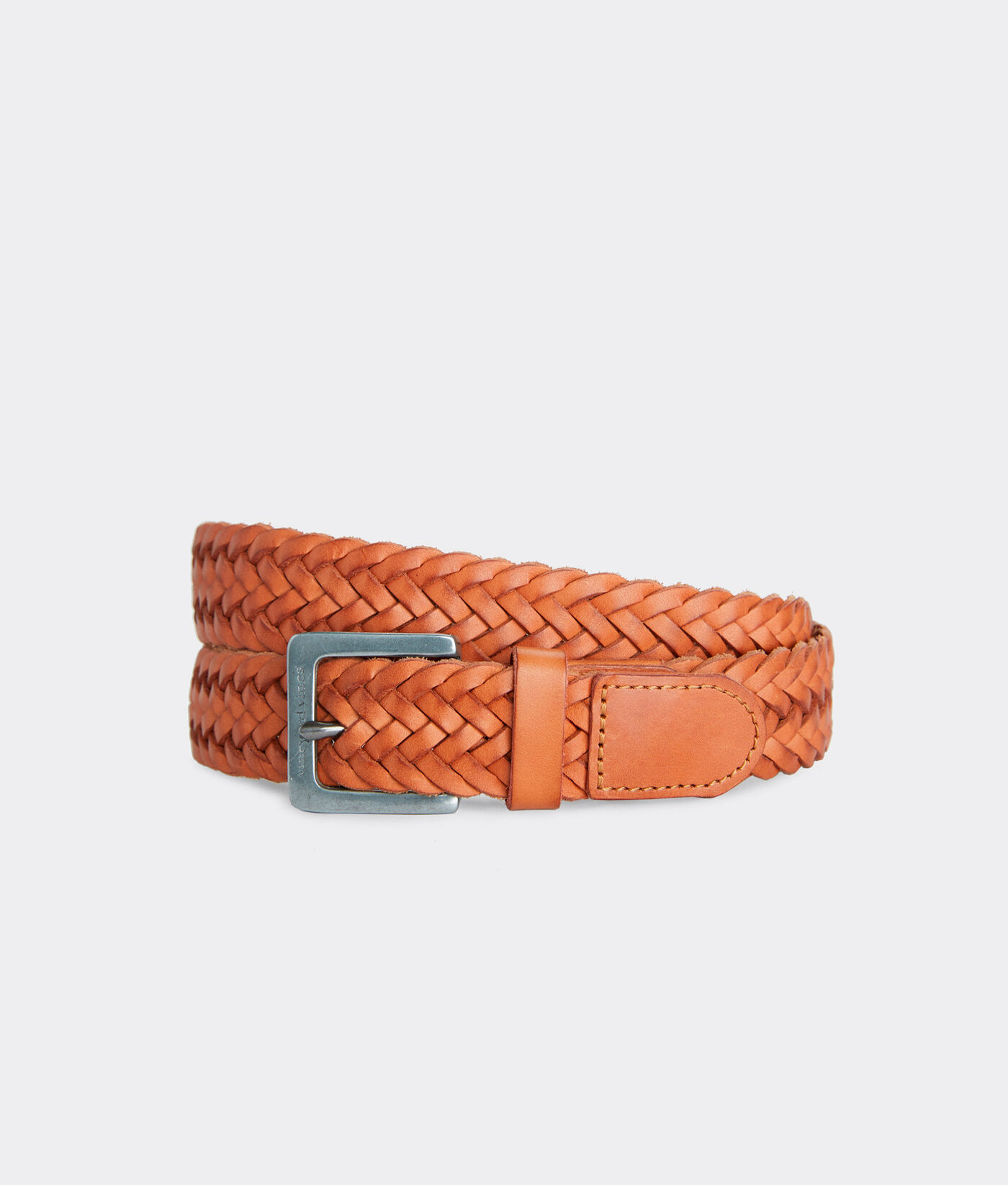 leather weave belt mens