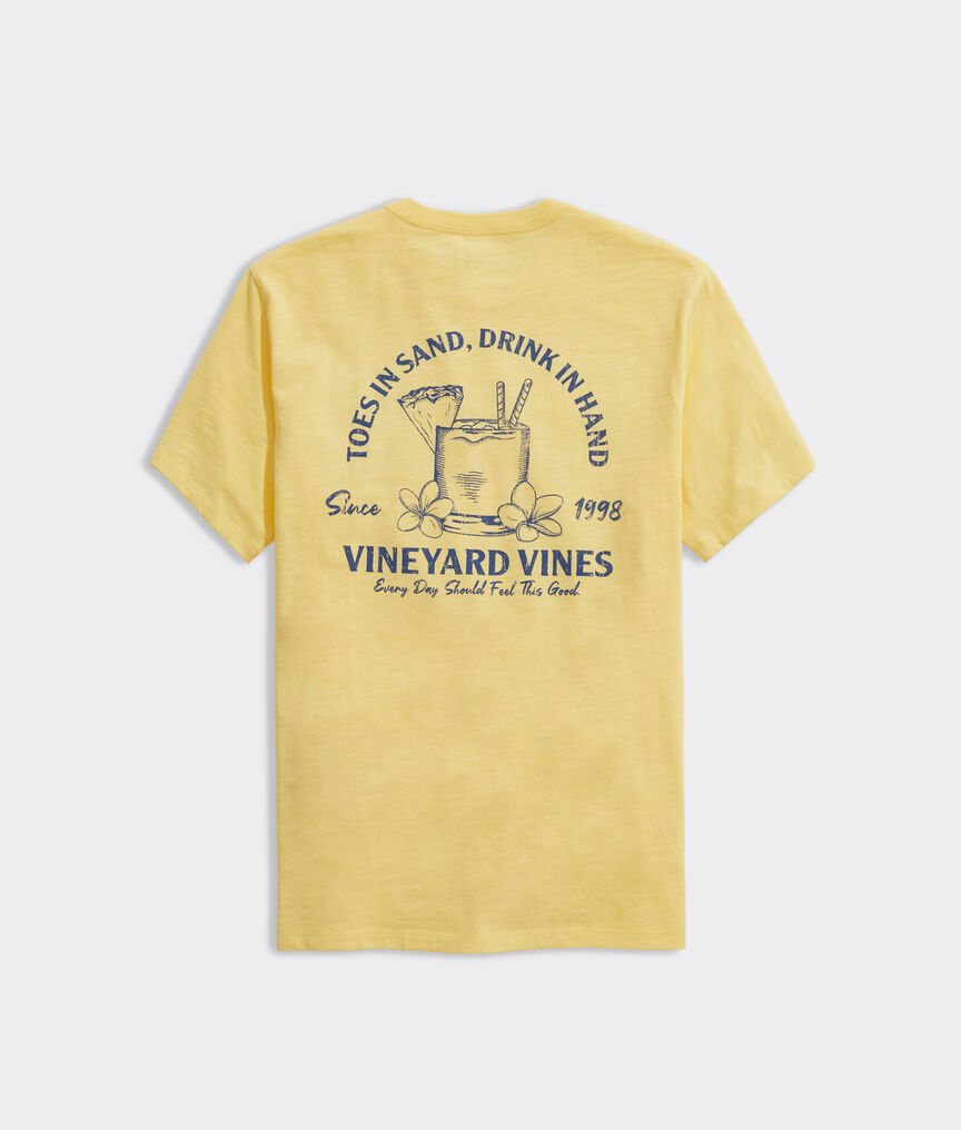 Toes in Sand Slub Short-Sleeve Tee