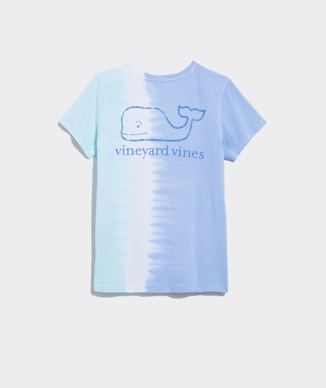 Tie-Dye Cloud Vintage Whale Short-Sleeve Tee