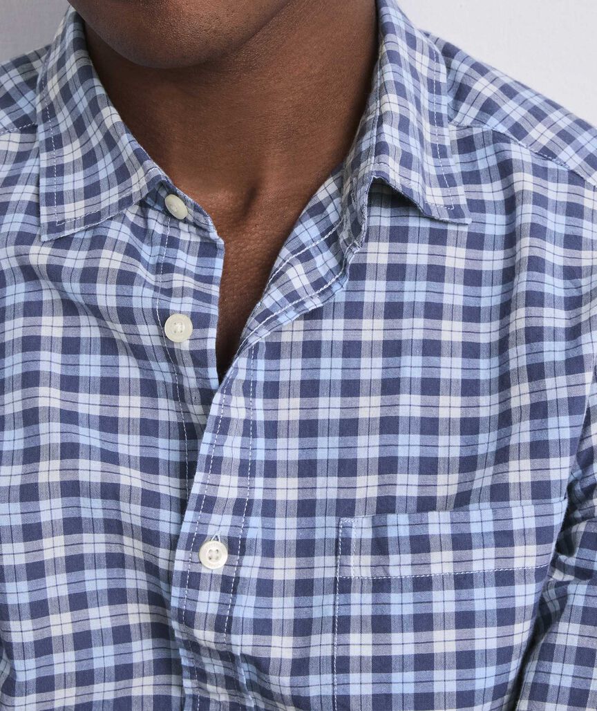 Overlook Plaid Cotton Madras Shirt