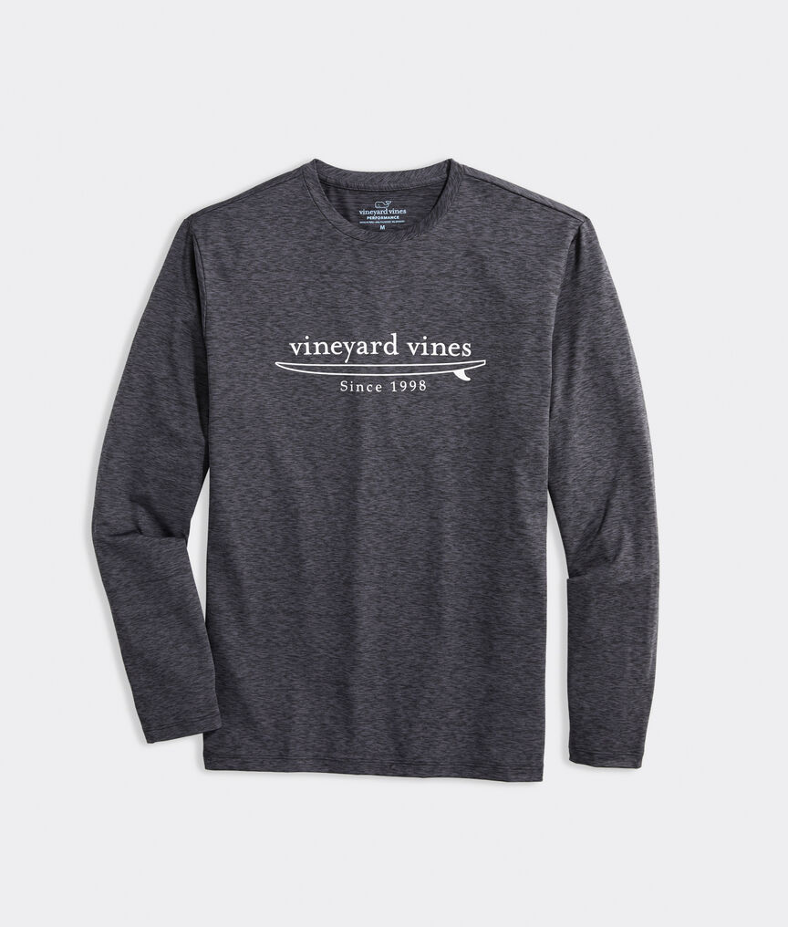 Simple Surf Long-Sleeve Harbor Performance Tee