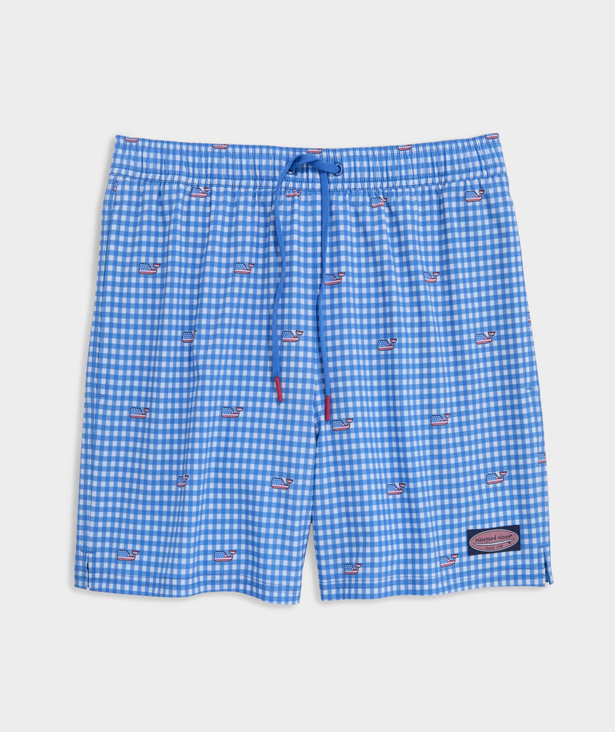 5 Inch Printed Chappy Swim Trunks