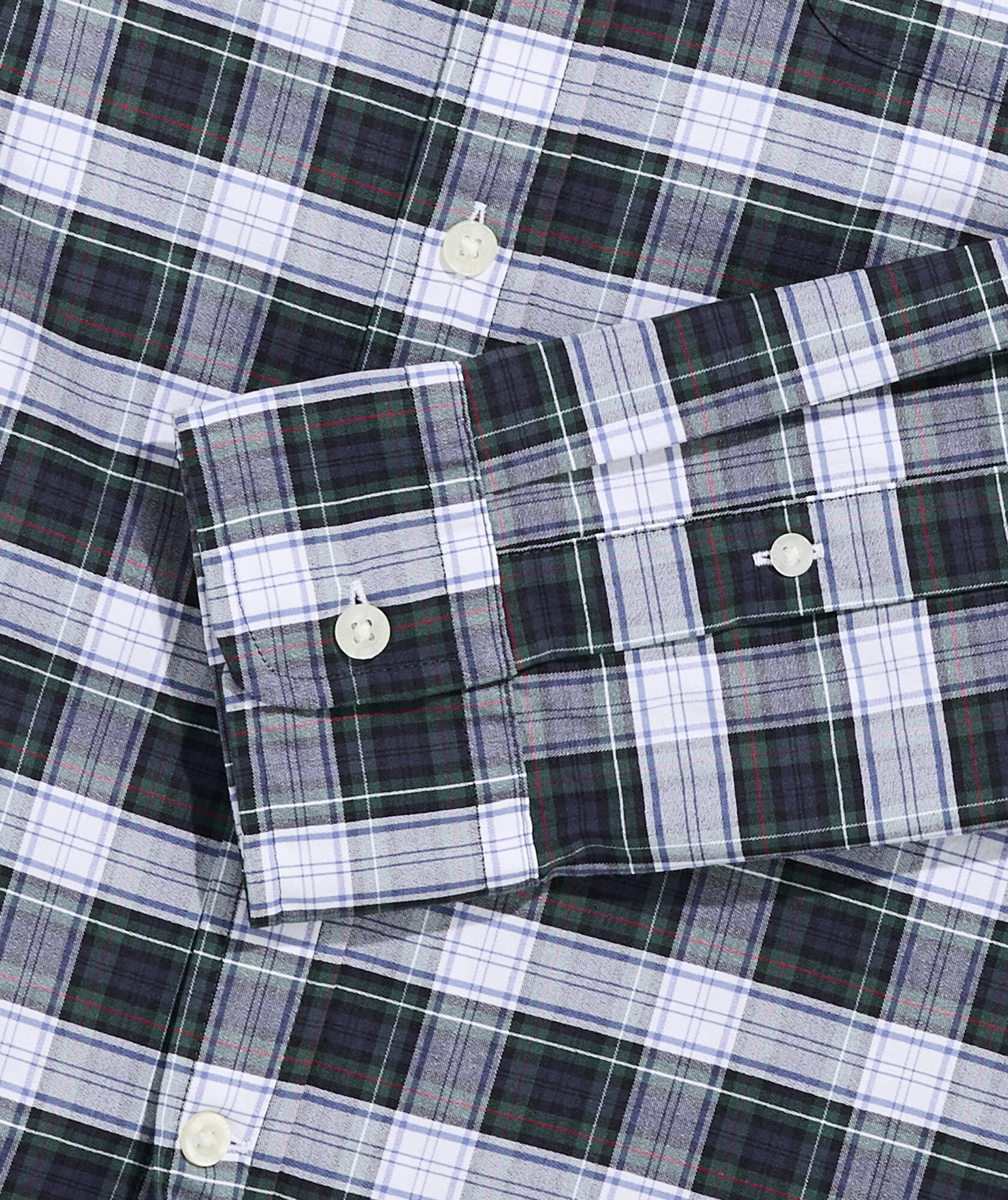 Summit Lodge Plaid Performance Cotton Shirt