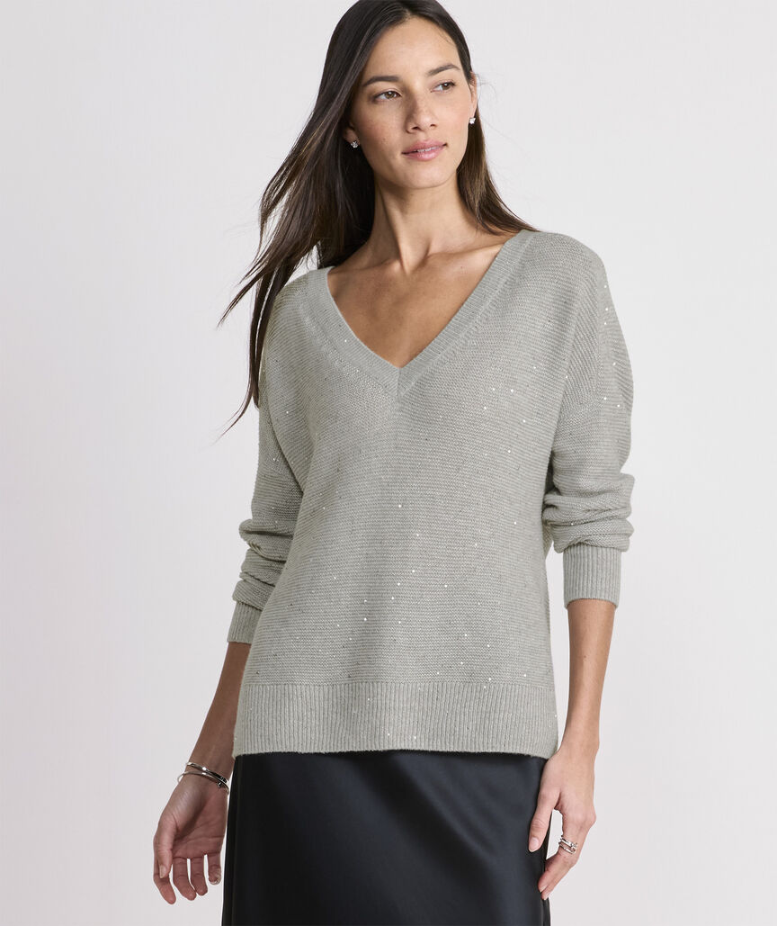 Shine V-Neck Sweater