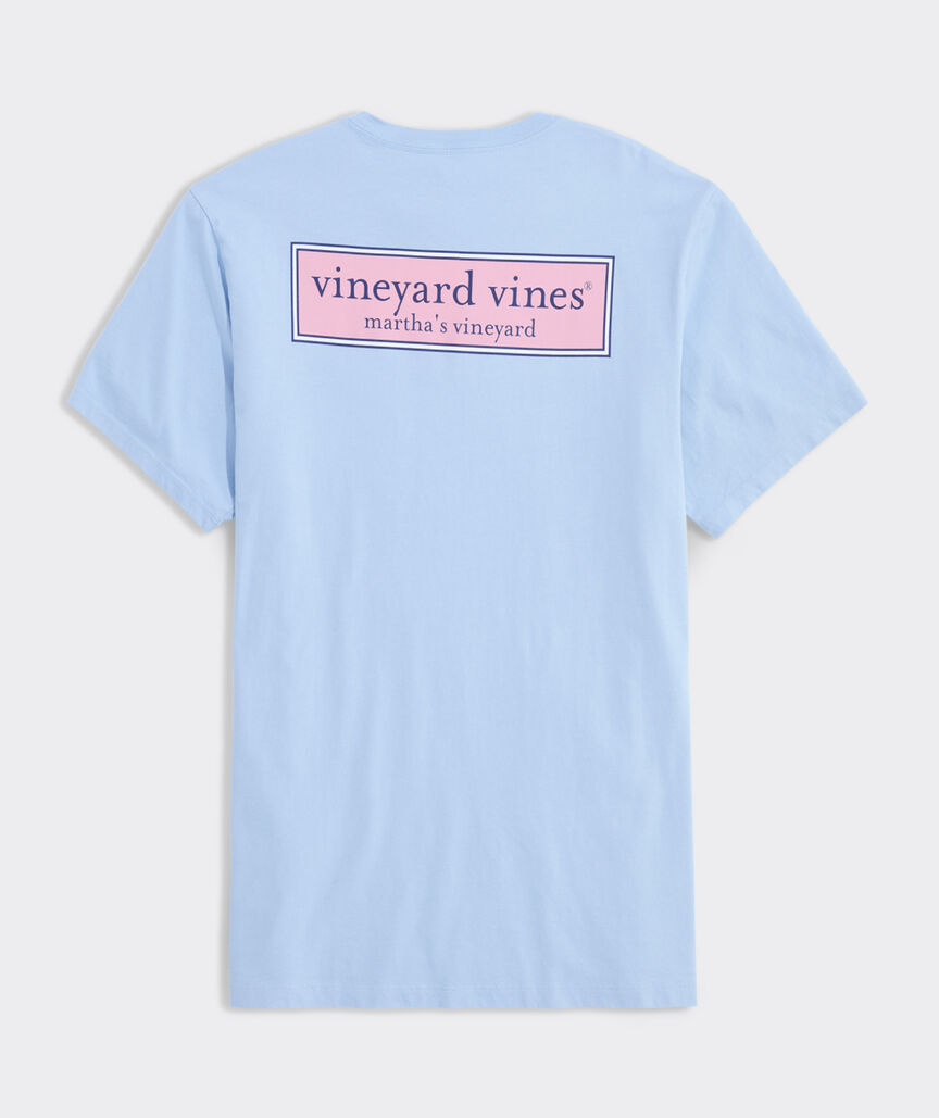 Classic Logo Box Short-Sleeve Pocket Tee