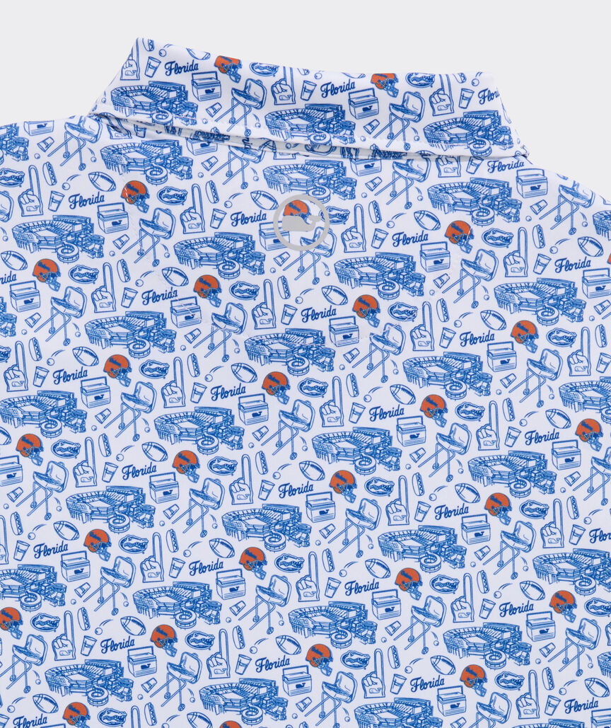University Of Florida Printed Sankaty Polo