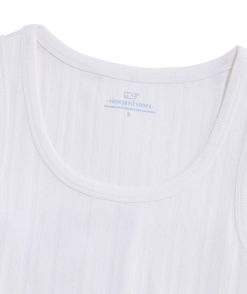 OUTLET Pointelle Tank