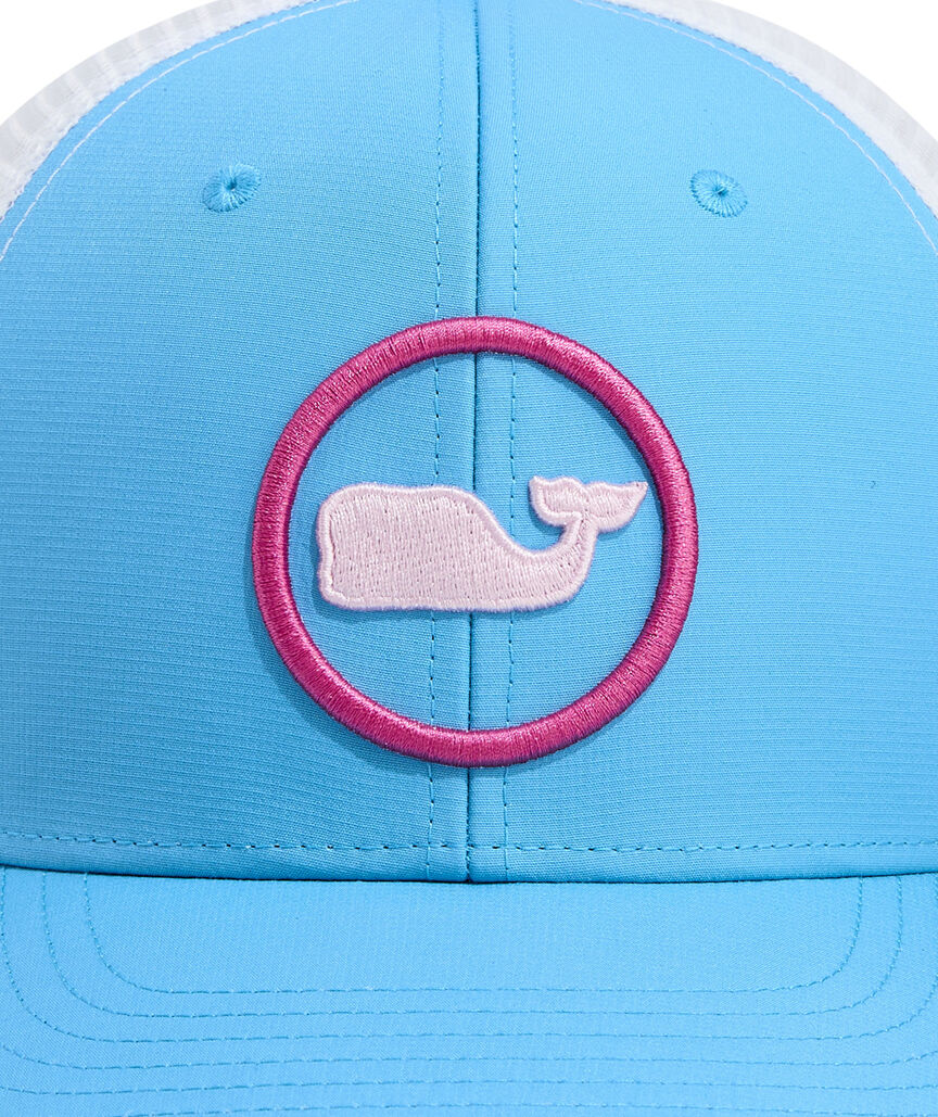 OUTLET Women's Whale Dot Performance Trucker Hat