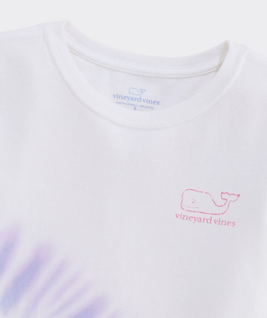 Girls' Tie-Dye Whale Long-Sleeve Pocket Tee