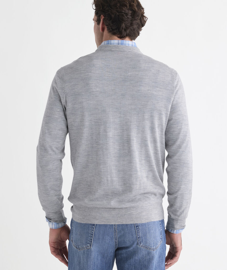 Cashmere Silk Crewneck Sweater