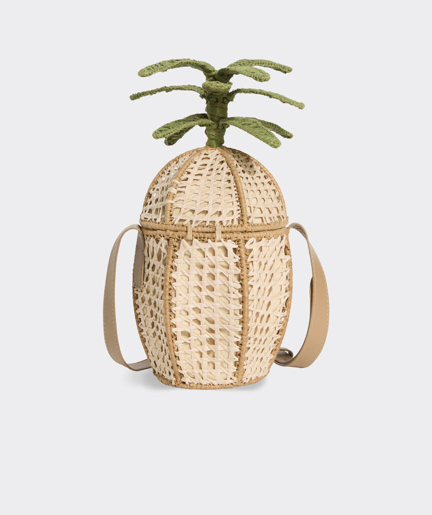Pineapple Wicker Bag