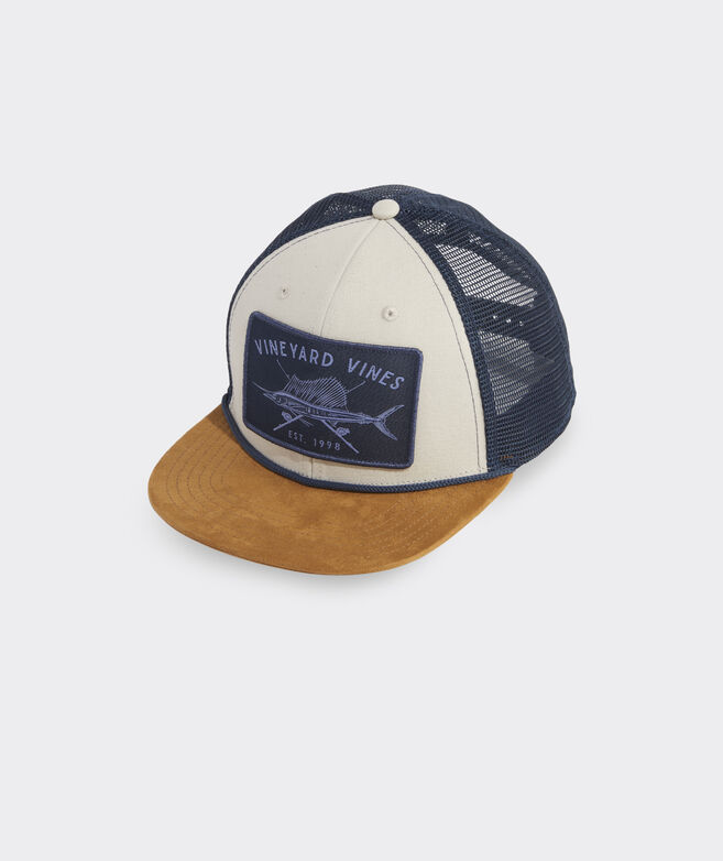 Sailfish Retro Patch Trucker Hat