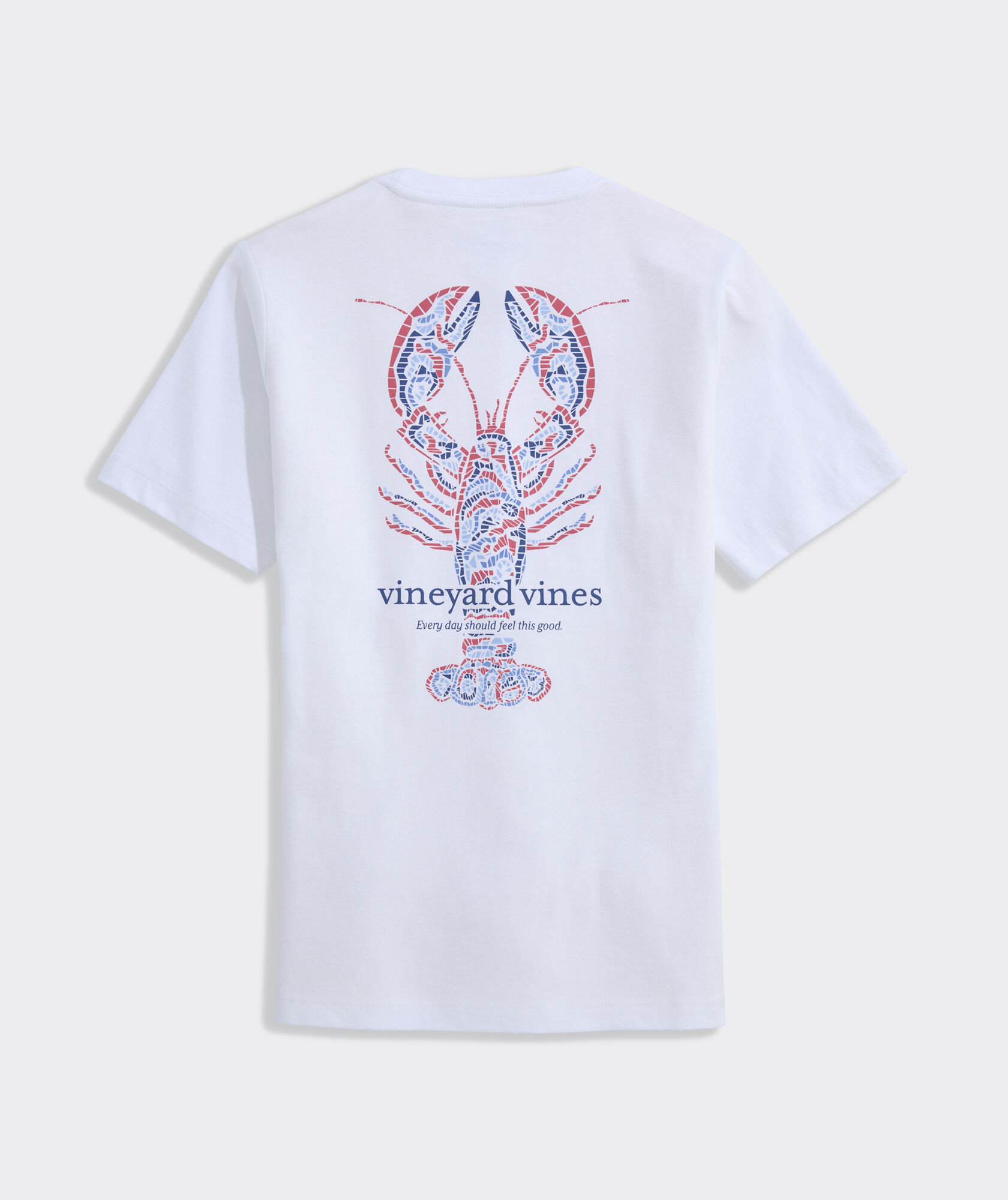 Shop Boys' Tile Lobster Short-Sleeve Pocket Tee at vineyard vines