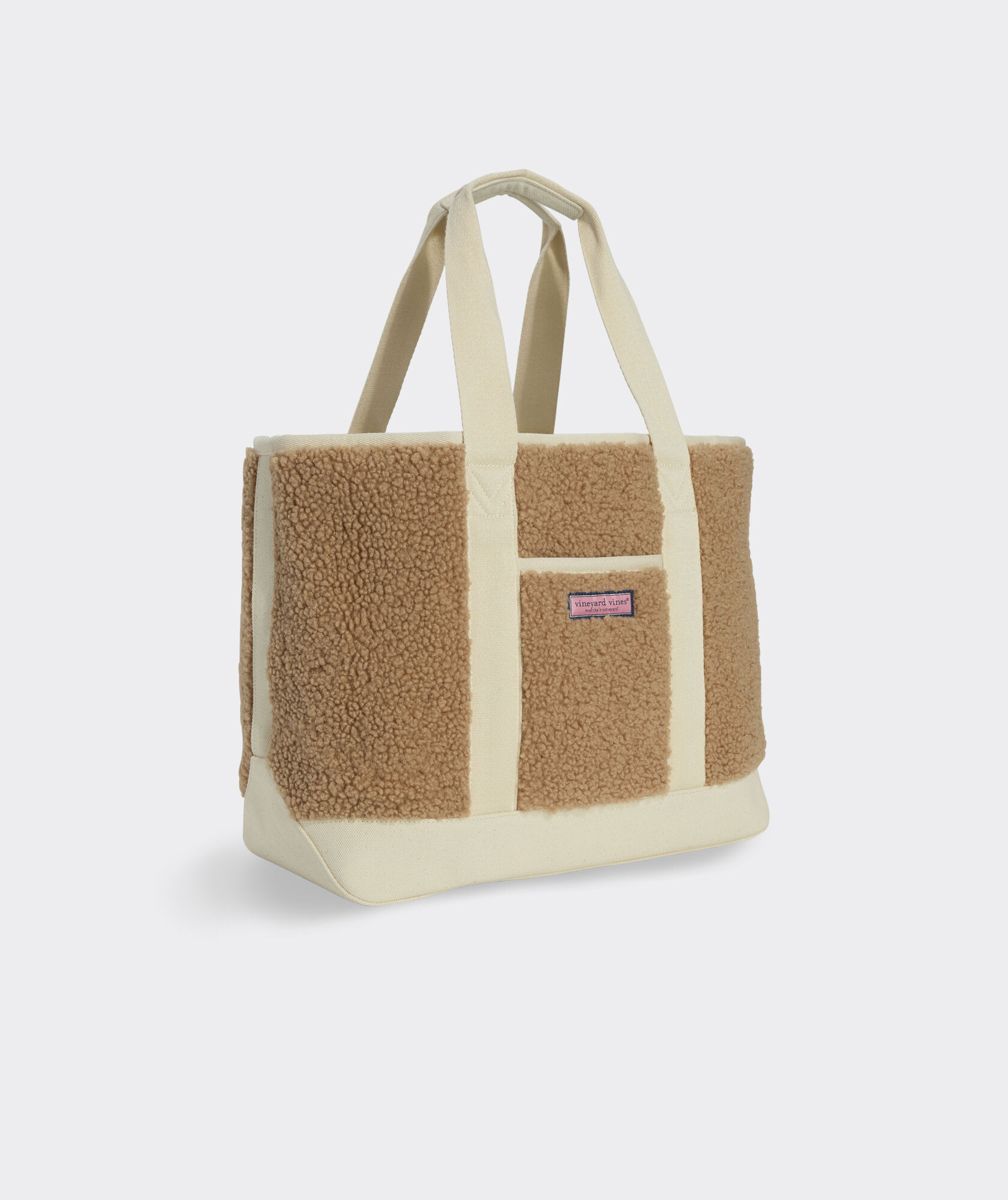 High-Pile Fleece Medium Tote