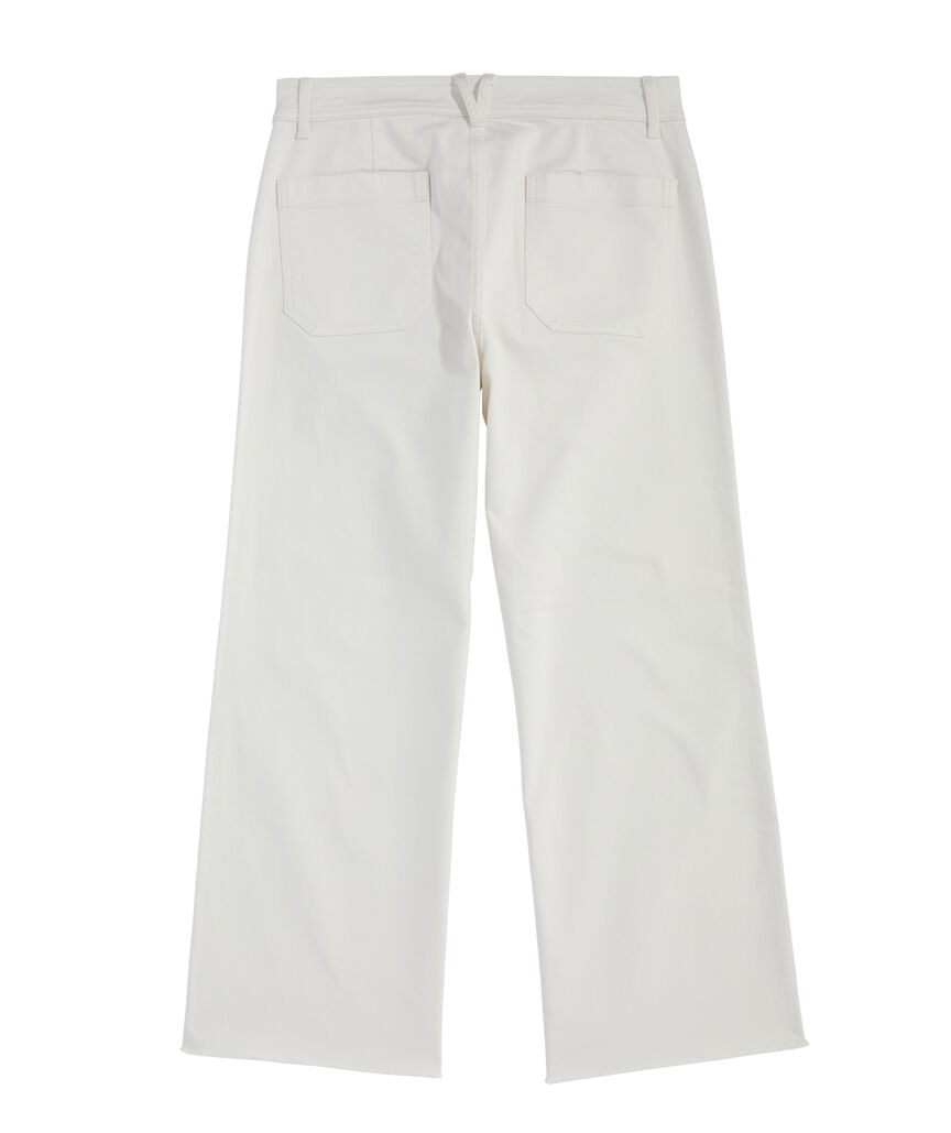OUTLET Women's Wide Leg Denim Pants