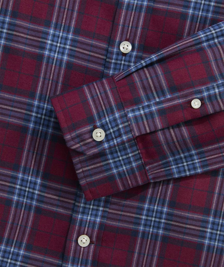 Performance Tech Twill Plaid Shirt