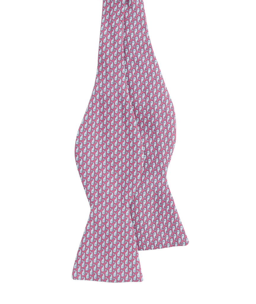 OUTLET Vineyard Whale Silk Bow Tie