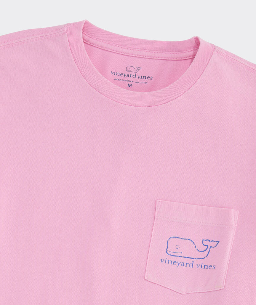Drift Dye Vintage Whale Short-Sleeve Pocket Tee