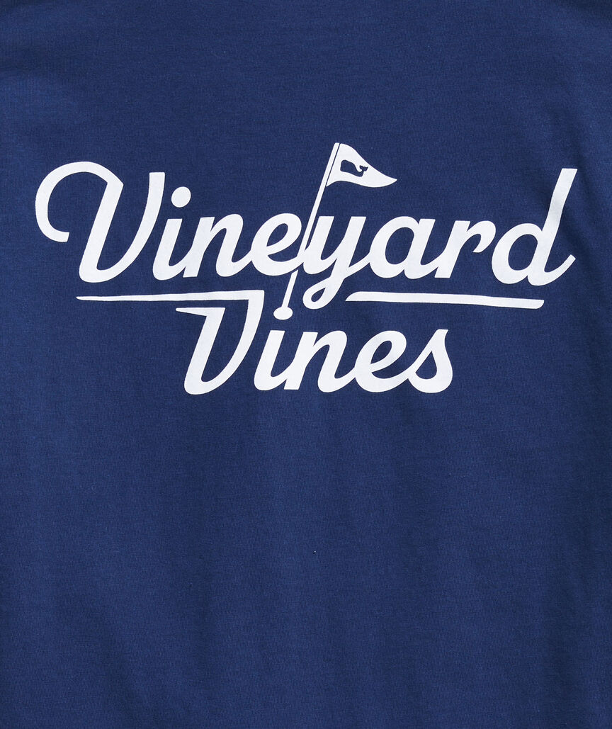 Vineyard Vines Golf Script Short-Sleeve Pocket T-Shirt