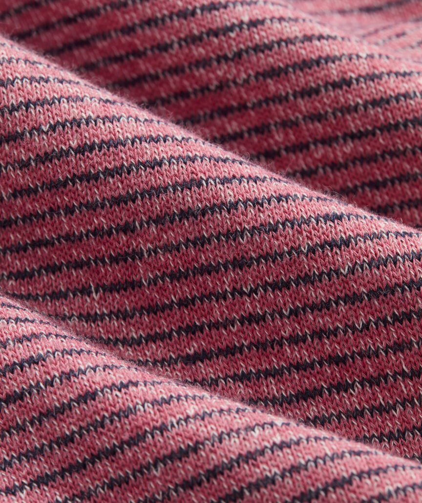 Tidal Terry Button Mockneck