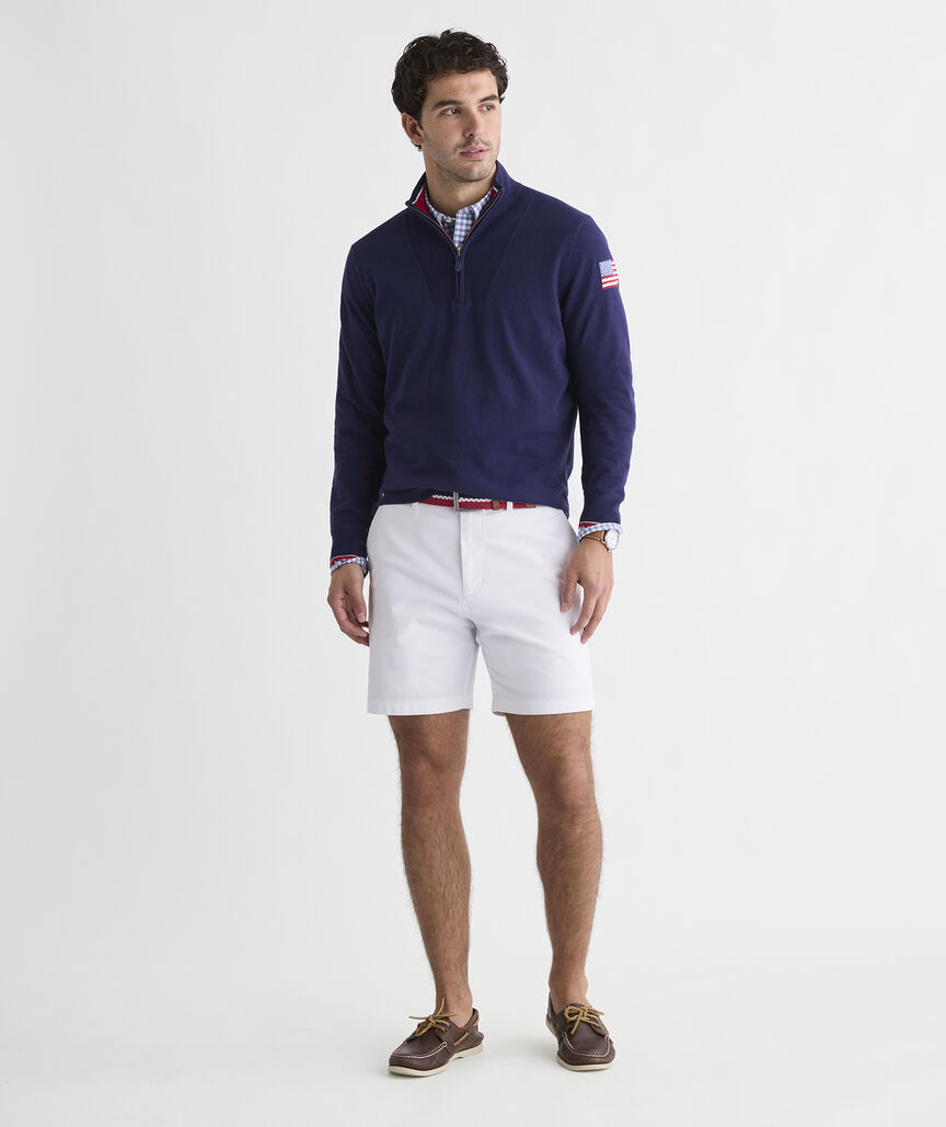 Americana Quarter-Zip