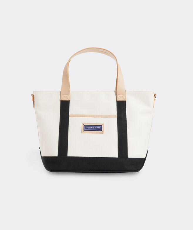 Leather Handle Classic Tote
