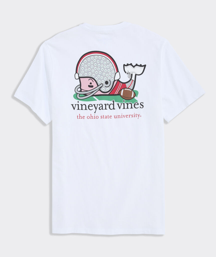 The Ohio State University Football Whale Short-Sleeve Pocket Tee
