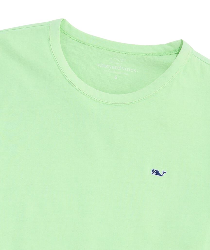 OUTLET Women's Sunwashed Whale Embroidered Short-Sleeve Tee