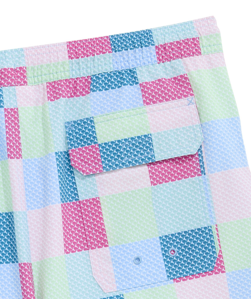 OUTLET 5 Inch Micro Whale Patchwork Chappy Trunks