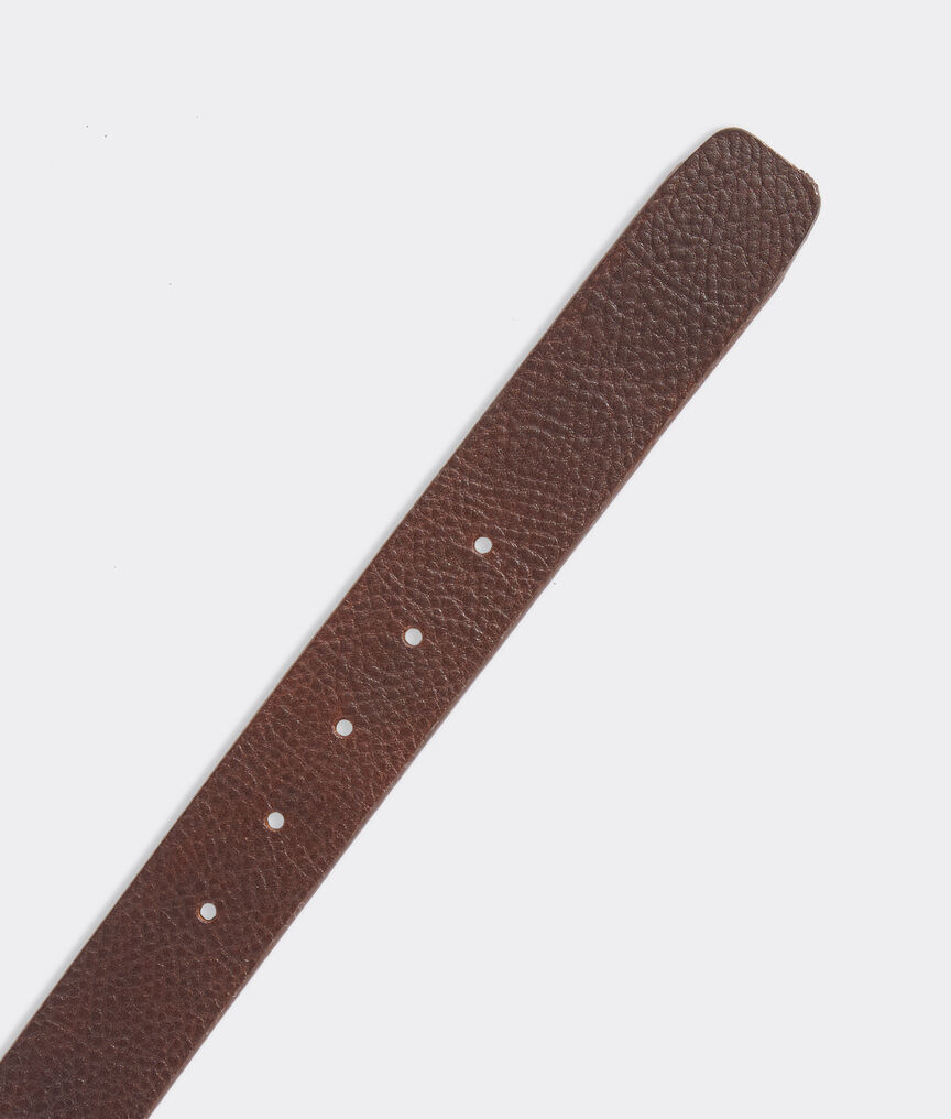 Pebbled Leather Belt