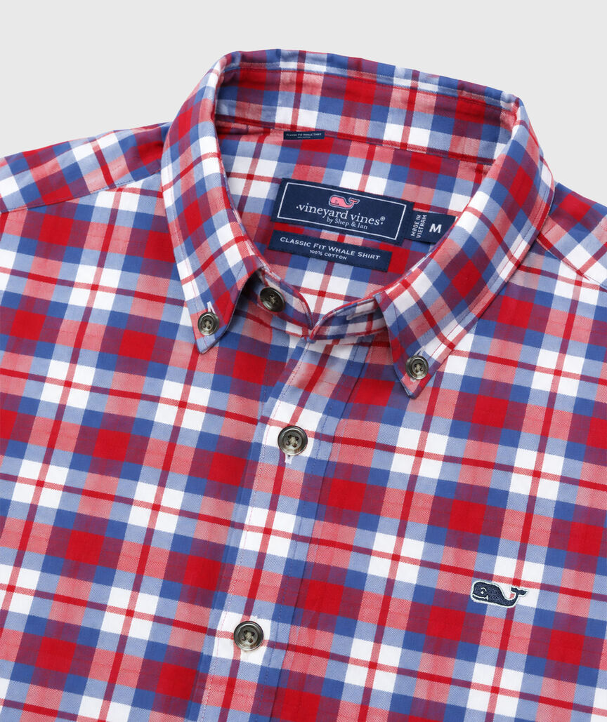 OUTLET Flannel Plaid Shirt