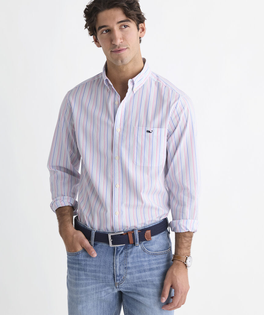 Boca Chica Stripe Perfect Wash Poplin Shirt