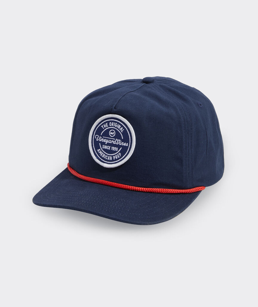vineyard vines Circle Patch Rope Hat