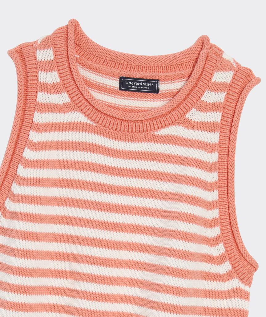 Katie Cotton Rollneck Sweater Tank