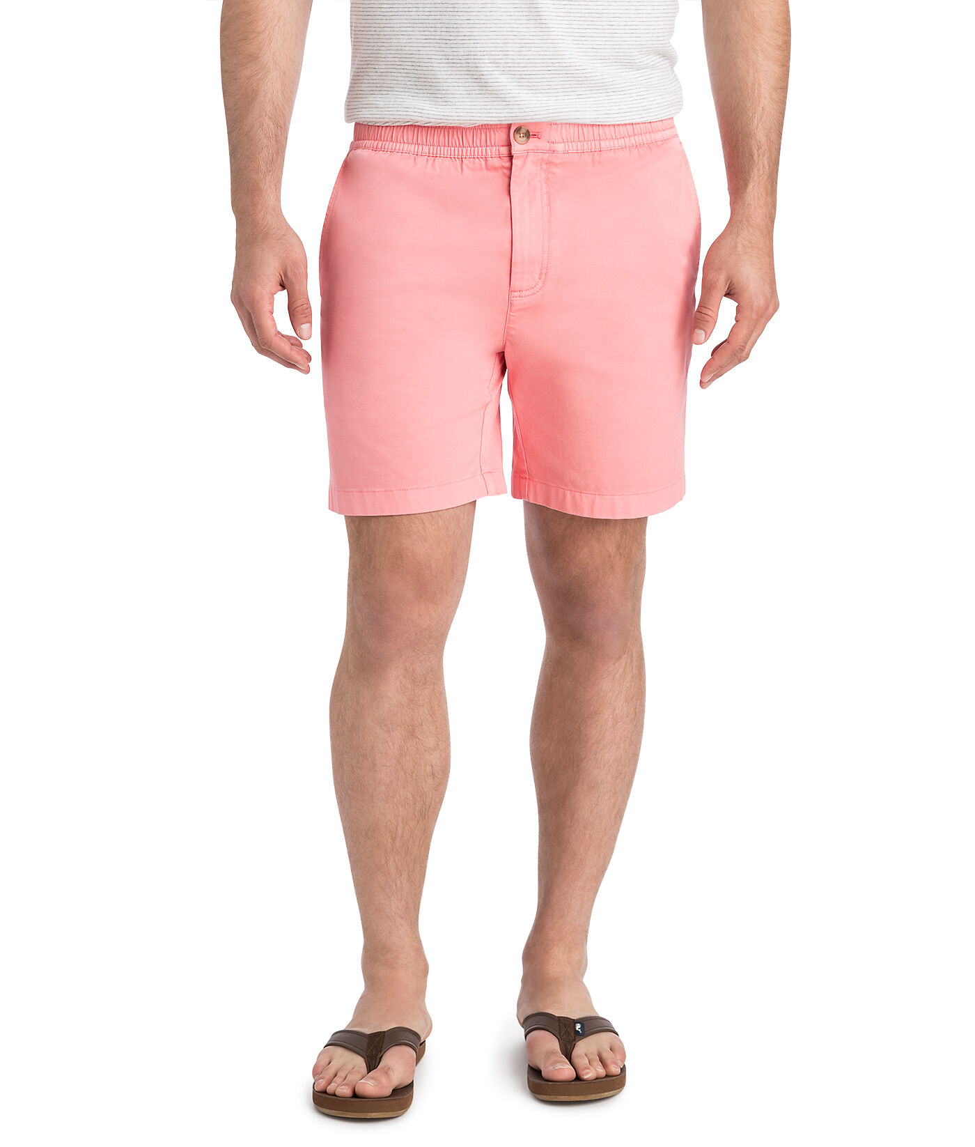 Inch Cotton Jetty Shorts at vineyard vines