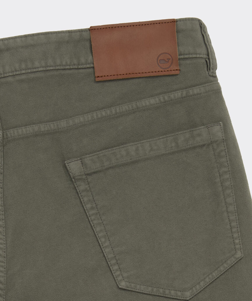 Brushed Cotton 5-Pocket Pants