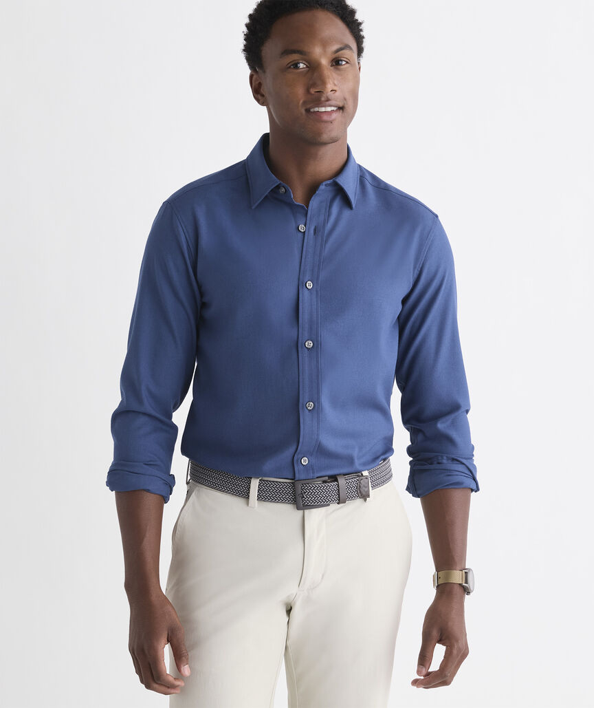 Performance Tech Twill Solid Shirt
