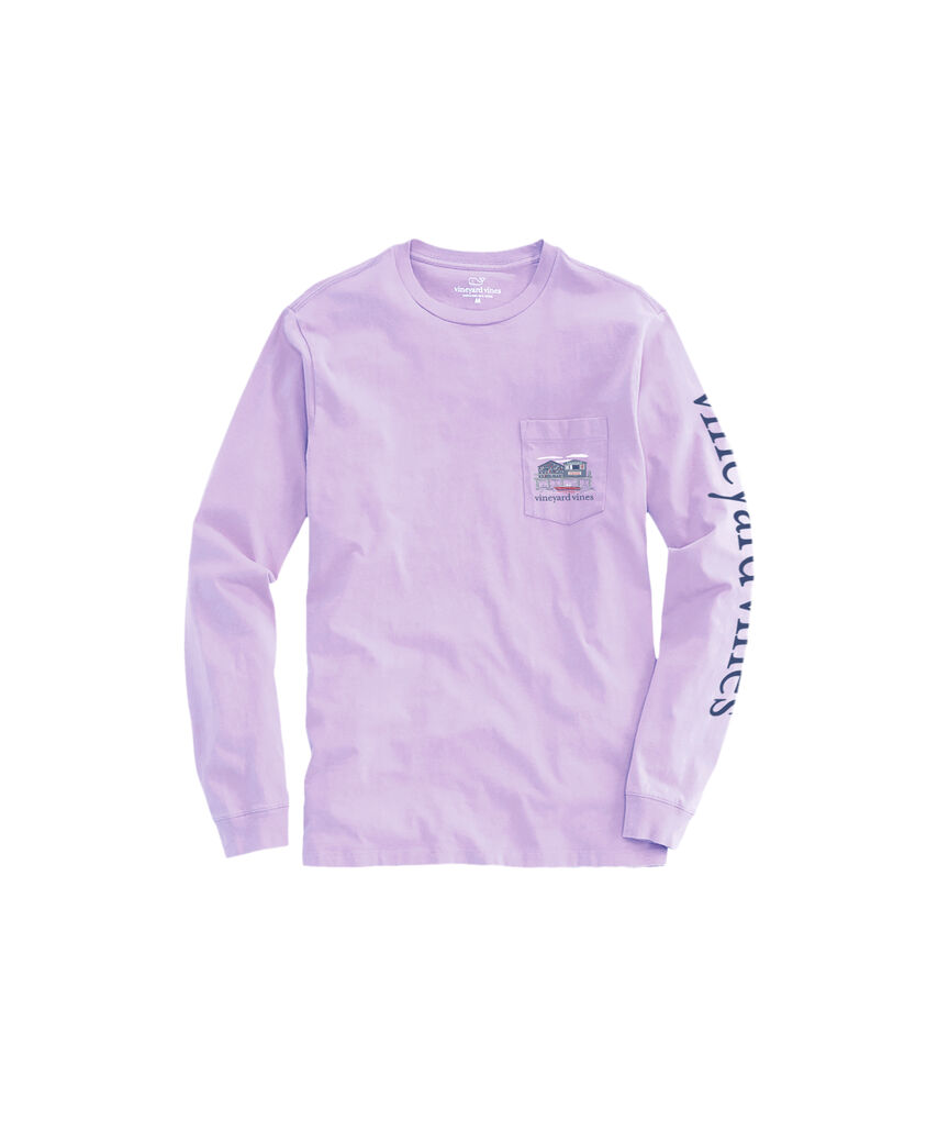 OUTLET Dockside Lobster Shack Long-Sleeve Pocket Tee