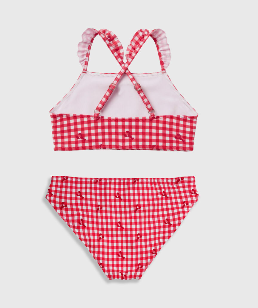 OUTLET Girls' Lobster Ruffle Bikini