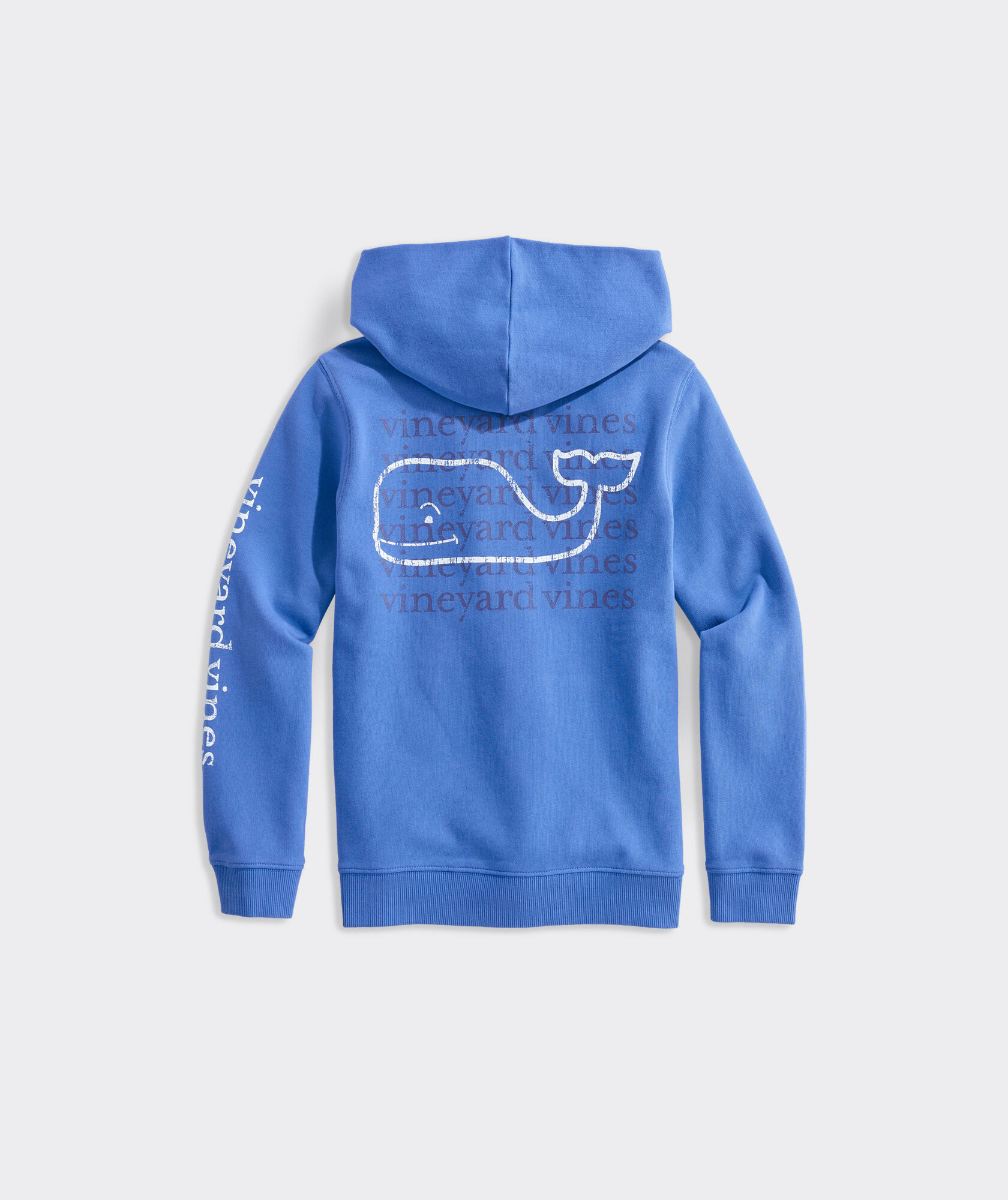 OUTLET Boys' Full-Zip VV Whale Graphic Hoodie
