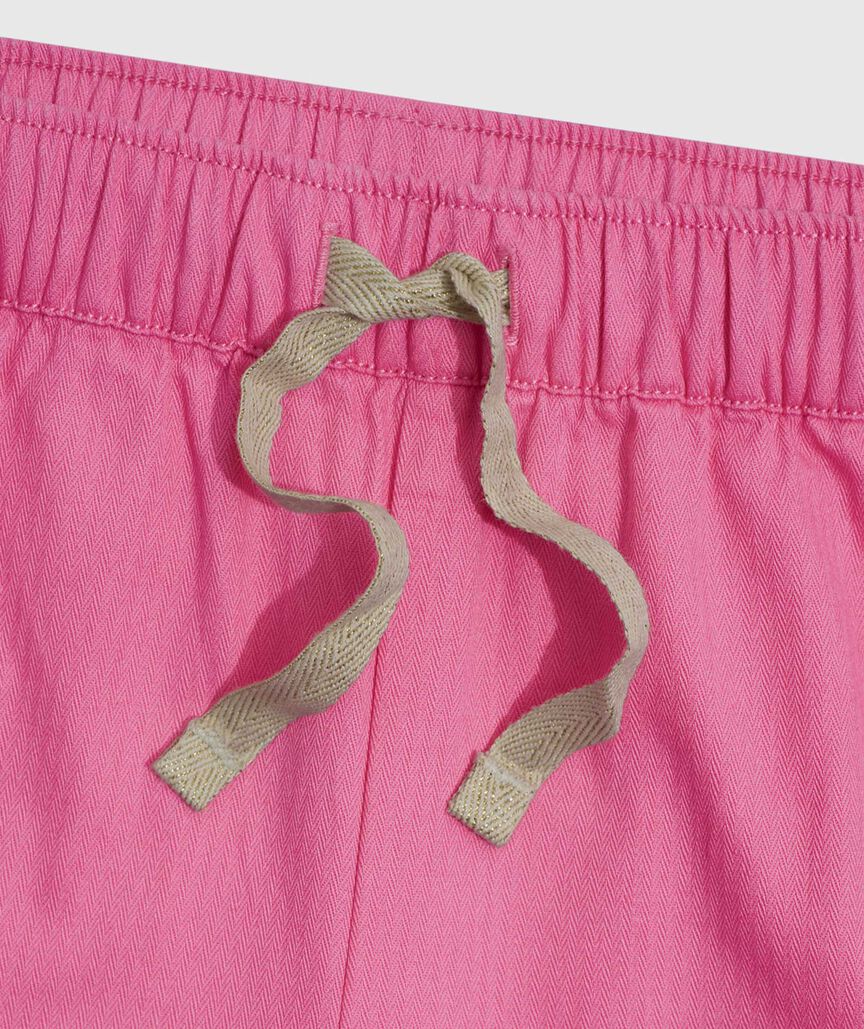 OUTLET Girls' Herringbone Pull-On Shorts